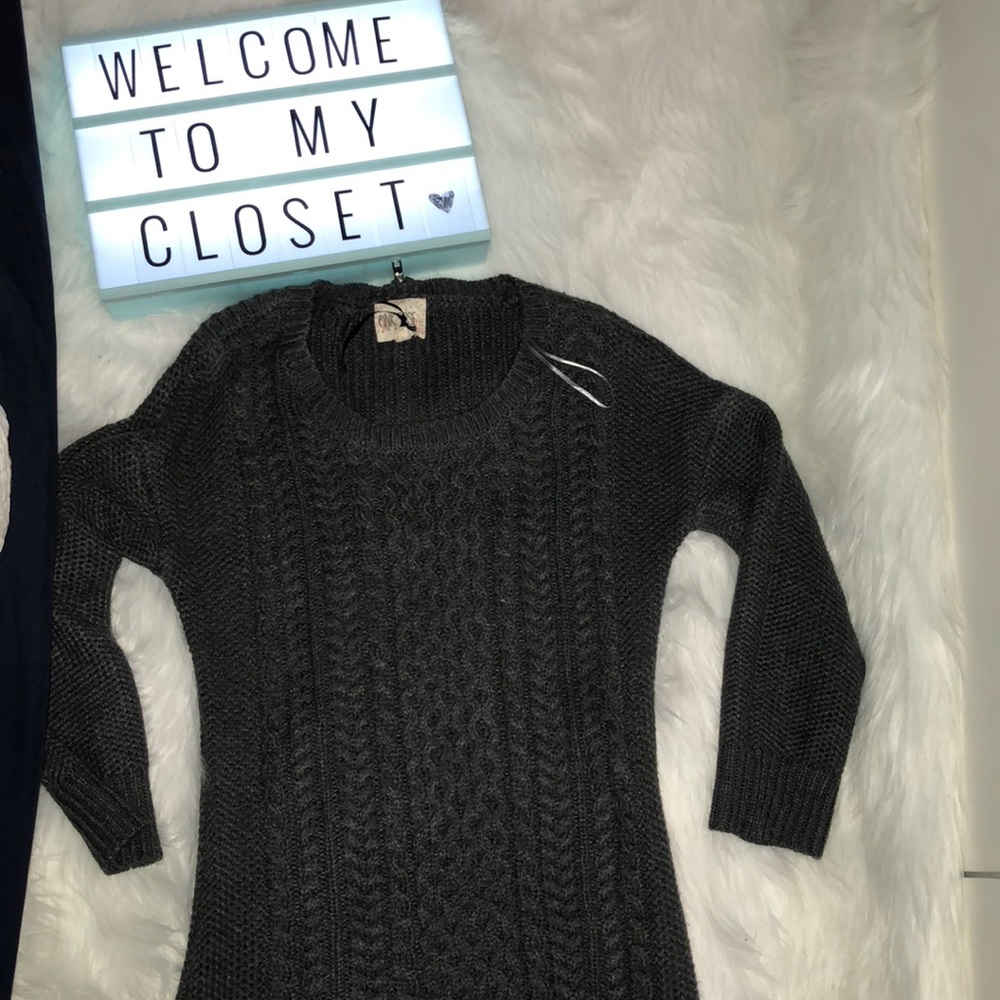 Sweatshirt bodycon dress